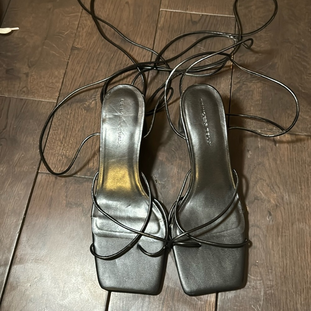 princess polly wrapped heels